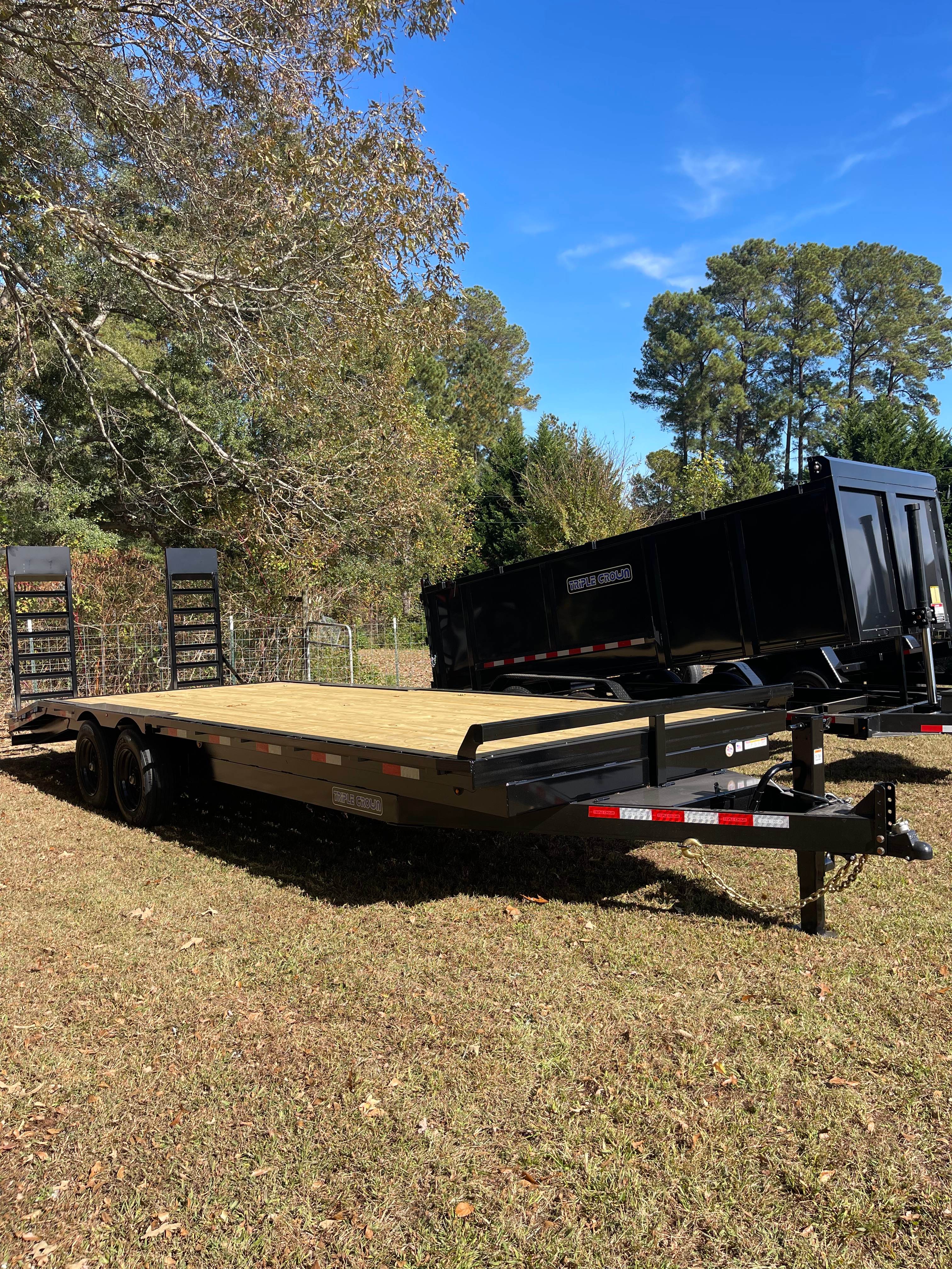R&B Trailer Solutions - Professional trailer rental services in Gastonia NC featuring quality dump trailers, car haulers, and deckover trailers